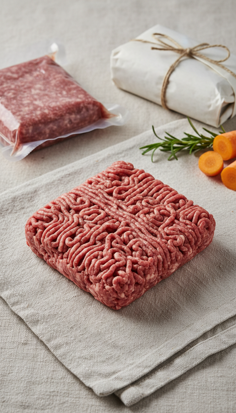 Organic ground beef family pack